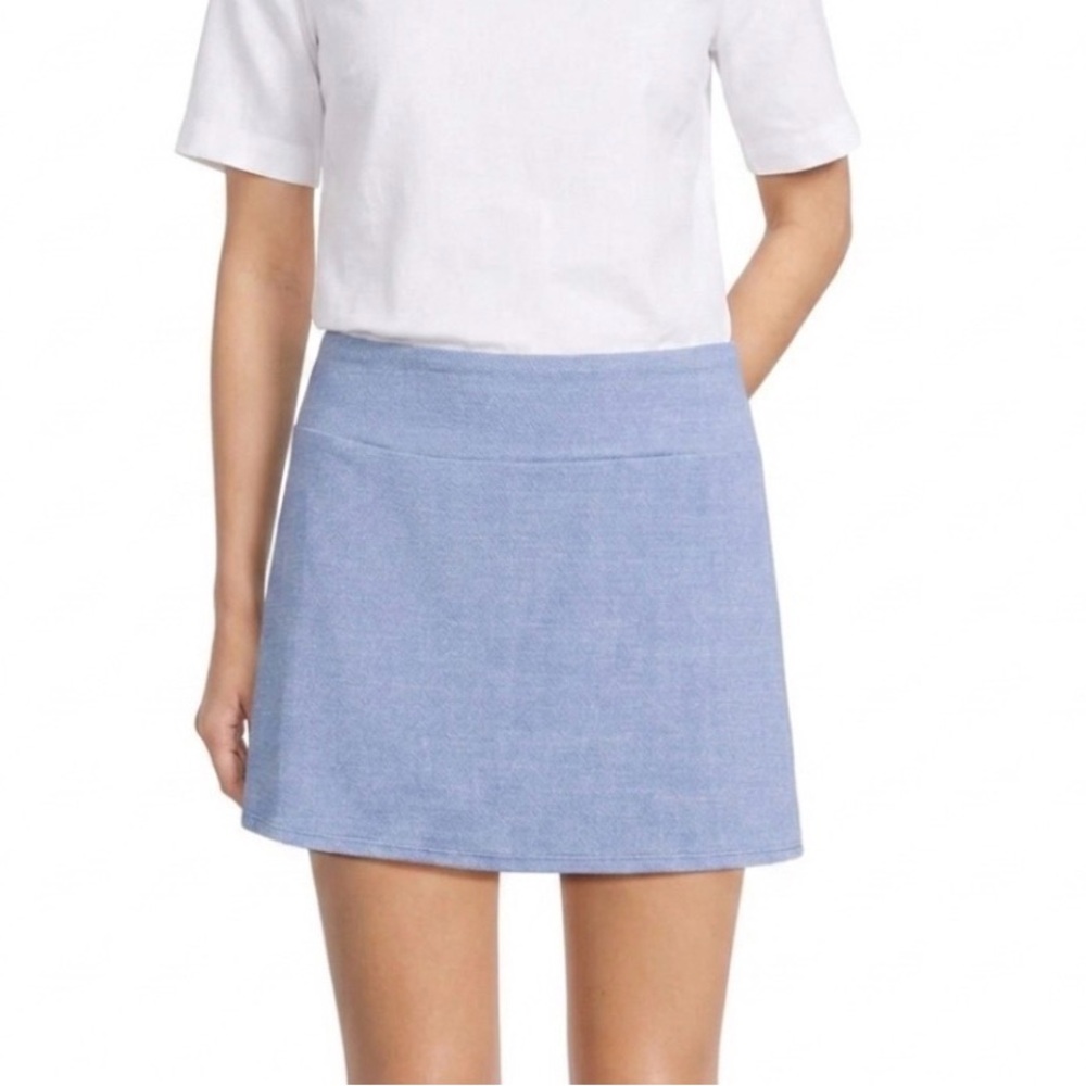 Tommy Bahama - new women’s Island Cays Skort UPF 50+ light blue Denim print SZ S